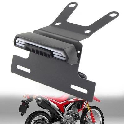 Soporte de marco para matrícula de motocicleta apto para Honda CRF250L 2013-2020 Foto 1 de 4