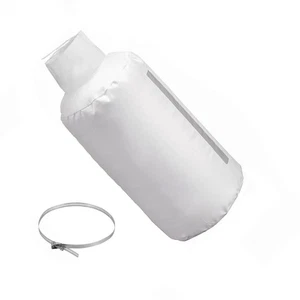 Bolsa colectora de polvo de 30 micras con abrazadera, bolsa de filtro de vacío universal de 4"" para... - Imagen 1 de 5