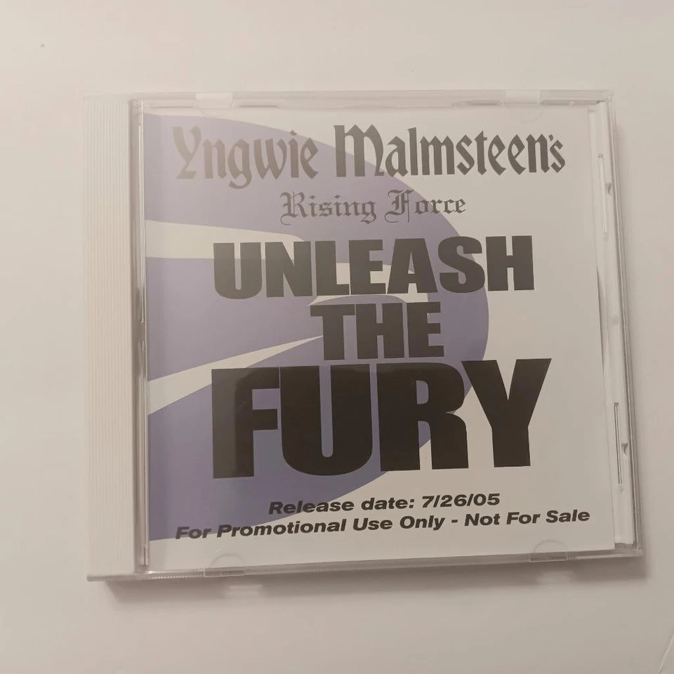Yngwie Malmsteen's Rising Force Unleash the Fury Promo CD 2005 CDPRO 15258-2 Foto 1 de 1