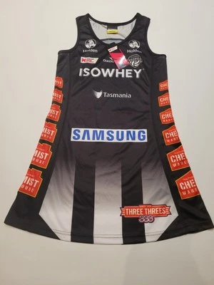 Suncorp Super Netball Collingwood Magpies NWT Netball Dress Sports  - image 1 of 4