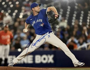 MAX SCHERZER TORONTO BLUE JAYS AUTOGRAPHED SIGNED 11X14 PHOTO - B - Bild 1 von 2