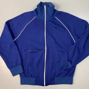 De Colección Chaqueta Obermeyer Para Hombres Grande Azul Cremallera Completa Pista Sudadera Esquí de Fondo - Imagen 1 de 8