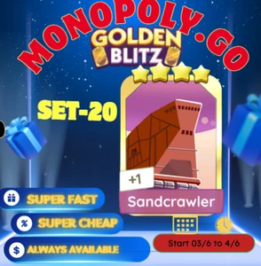 🌊Monopoly.Go🌊Golden_Blitz💧 -4-⭐-S15- Warm Fuzzy 🌊AUD⭐ - Picture 1 of 1
