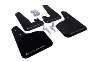 Rally Armor Black Mud Flap w/ Silver Logo for Subaru Legacy 2010-2014 - Picture 1 of 4