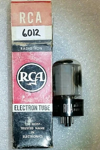 6012  from working quad RCA Vacuum Tube, TV-7D tested New - Picture 1 of 6