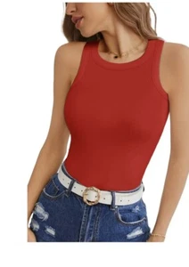 Small Size No Boundaries Seamless Tank Uk Flame New Whit Tags - Picture 1 of 9