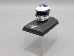 Accessori modellini auto 1:8 Minichamps Helmet Collection Keke Rosberg 1995 vetrina - Foto 1 di 8