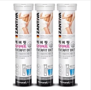 3 Pack Natural Plus Zantiva Everfit Diet 20ea - Picture 1 of 5