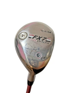 Ram Golf FX7 Hyper Stainless 6 Hybrid 27° Right-H Graphite Ladies-Flex - Picture 1 of 7