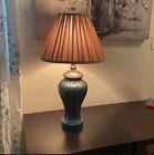 Traditional Table Lamp Two Tone 32” Tall Three -Way (small piece missingon back)