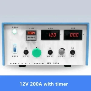 Hochfrequenzschalter Gleichrichter Galvanisieren 200A 300A 12V Elektrolytoxid - Bild 1 von 22