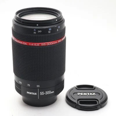 【Near Mint】PENTAX DA 55-300mm f/4-5.8 ED WR Zoom Lens K Mount from Japan - Image 1 of 4