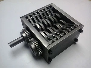 TRITURADORA MINI TRITURADORA INDUSTRIAL RECICLAJE GESTIÓN DE RESIDUOS TRITURADORA AMOLADORA - Imagen 1 de 6