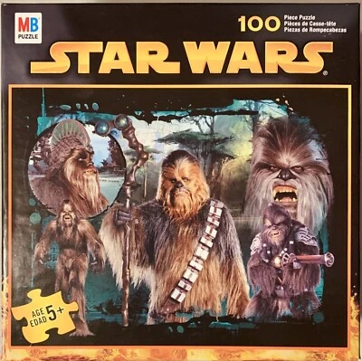2005 Star Wars Chewbacca 100 Piece Puzzle Hasbro 10” x 13” - Brand New - Sealed - Image 1 of 2