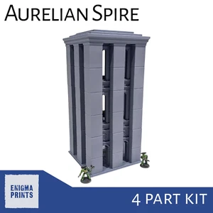 Aurelian Spire - 28mm 3D Printed Imperial Terrain for Tabletop Wargaming - Picture 1 of 6