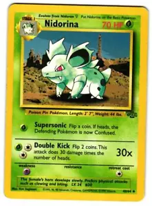 Pokemon Jungle Nidorina #40/64 Uncommon Lightly played - Picture 1 of 2