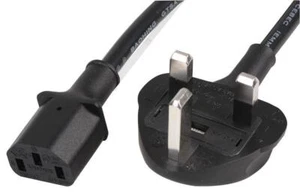 Volex - 152610/4 - Uk Mains To Iec C13 Power Lead, 2m, 10a, 250v, 5a Fuse - Picture 1 of 2