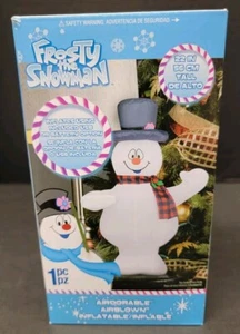 Frosty The Snowman Tabletop Mantel Airdorable Airblown Inflatable Decoration 22" - Picture 1 of 4
