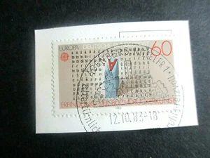 Kartenabschnitt mit Sonderstempel Deutsche Bundespost MiNr 1175 1983 (siehe Foto - Bild 1 von 2