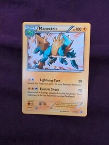Pokémon TCG Manectric Primal Clash 61/160 Regular Rare LP. - Picture 1 of 2