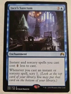 2015 Wizard Coast Magic The Gathering Magic Origins Jace's Sanctum 61 Game Card - Picture 1 of 2