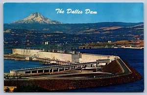 The Dalles Dalles Columbia River Mt. Postal de Hood Oregon - Imagen 1 de 2
