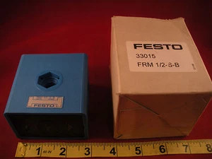 Bloque neumático Festo FRM-1/2-S-B puerto único 33015 FRM 1/2 S B nuevo en caja - Imagen 1 de 4