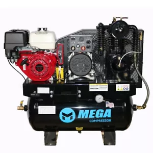 MEGA 13-HP 30-Gallon Two-Stage Truck Mount 3-In-1 Air Compressor /Generator/ ... - Picture 1 of 1