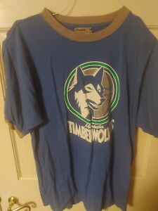 Retro Minnesota Timberwolves Hardwood Classic XL TShirt