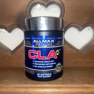 CLA 95, Highest-Purity CLA Yield (95%), 1,000 mg, 30 Softgels Nutrition Suplmnt - Picture 1 of 5