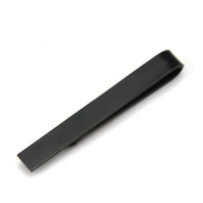 Gentlemen Stainless Steel Bright Color Tie Clip Bar Necktie Wedding Mens Jewelry - Image 1 of 4