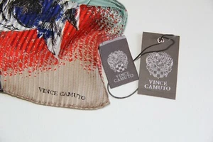 New with Tags Vince Camuto Long Rectangle Flower Scarf - Picture 1 of 12