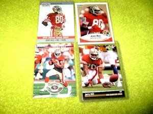 1996 DONRUSS ,90 FLEER, 90 PRO SET SB MVP & 95 CLASSIC MINT JERRY RICE 49ERS - Bild 1 von 3