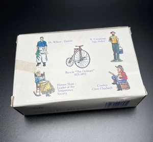 Liberty Falls Pewter Collection 5 Figures AH135 Dentist, Cowboy, Bicycle NIB - Picture 1 of 3