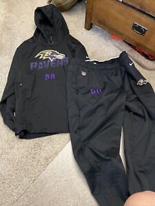 Nike NFL Baltimore Ravens Team Issued Sweatsuit #88 Mens XXL Authentic