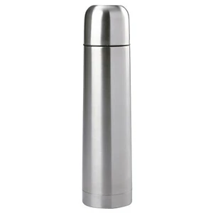 Isolierflasche 1 l doppelwandigem Schraubverschluss Isolierkanne Thermoskanne - Bild 1 von 1