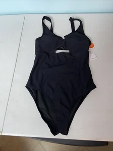 My Charmo Women’s Black One-Piece Swimsuit Size M Stylish Swimwear Beachwear - Picture 1 of 5