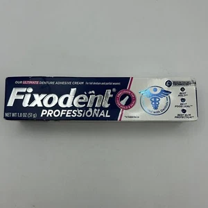 Fixodent PROFESSIONAL Ultimative Prothesen-Haftcreme 1,8 Unzen Tube - Bild 1 von 4