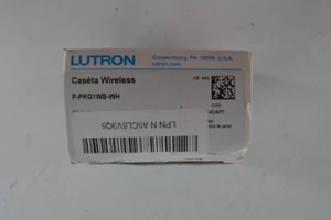 Lutron P-PKG1WS-WH Caseta Smart Switch Kit mit Fernbedienung - Weiß, C3 - Bild 1 von 5