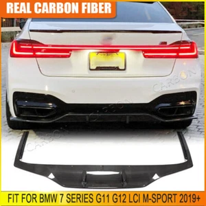 Real Carbon Rear Diffuser Bumper Lip For BMW 7 Series G11 G12 LCI M-SPORT 2019+ - Bild 1 von 15