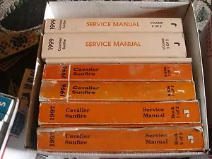 1996 1997 or 1999 Cavalier Sunfire service shop dealer repair manual - Picture 1 of 1