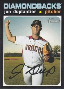 jon Duplantier 2020 Topps Heritage Baseball Short Print #449 HIGH GRADE - Picture 1 of 2