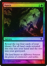 Mulch FOIL Innistrad PLD Green Common MAGIC THE GATHERING MTG CARD ABUGames