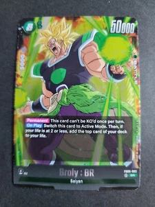 Broly : BR FB06-063 SR Super Rare Fusion World Rivals Clash - Picture 1 of 2