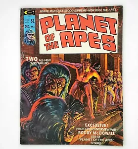 Marvel Planet of the Apes #3 1974 Curtis rivista fumetti foto caratteristiche e storia - Foto 1 di 10