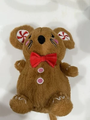 NWT Giftable World 5" Nutmeg Mouse w/ crinkle & squeaker ball Dog Toy - Image 1 of 3