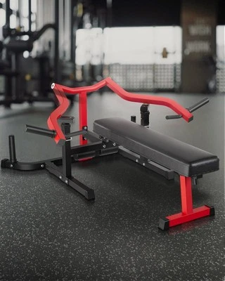 Chest Press Machine 1250 Lbs Bench Press Machine Adjustable Bench Workouts Gym - Image 1 of 4