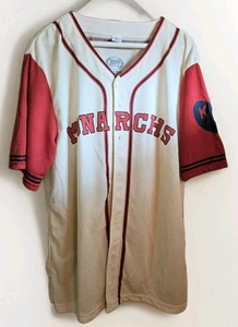 Baseball Trikot Kansas City Monarchs Knopfleiste Größe XL Stadium Giveaway - Bild 1 von 6
