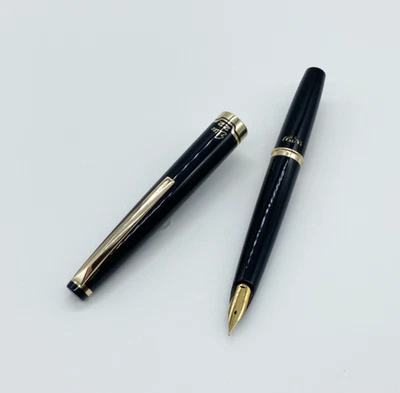 Pluma Estilográfica Corta Pilot Elite Oro 22K Fina Plumín De Colección Japón Foto 1 de 4
