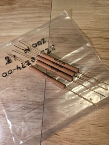 Caddock MG735 200Meg 1% Gold Blei Metalloxid Hochspannungswiderstände 4 Stück - Bild 1 von 3